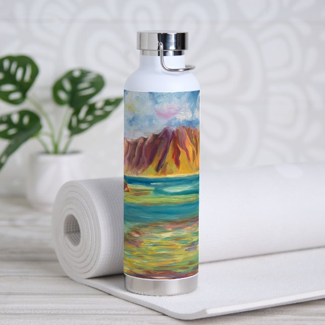 Botella de agua de la Montaña Ko'olau de Hawái (Yoga)