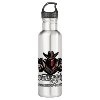Botella de agua de la obra clásica de los