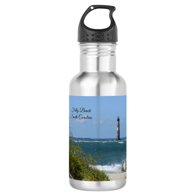 Botella de agua de la pasarela del faro de la isla (Anverso)
