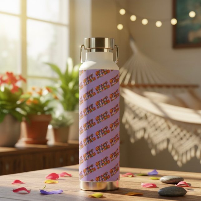 Botella de agua de la paz (Subido por el creador)