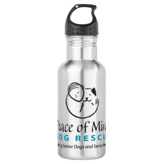 Botella de agua de la paz interior