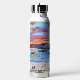 Botella de agua de la puesta de sol de Elania en H