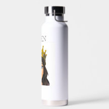 Botella de agua de la Reina