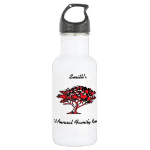 Botella de agua de la reunión de familia