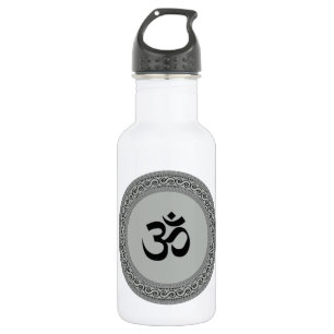 Botella de agua de la yoga
