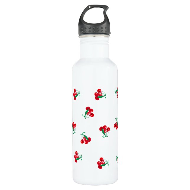 Botella de agua de las cerezas (Anverso)