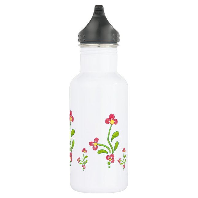 Botella de agua de las flores (Derecha)