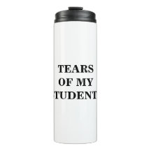 Botella de agua de las lágrimas de mis alumnos