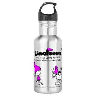 Botella de agua de Linaloomp de los estudios del