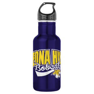 Botella de agua de los Bobcats de Edna Hill