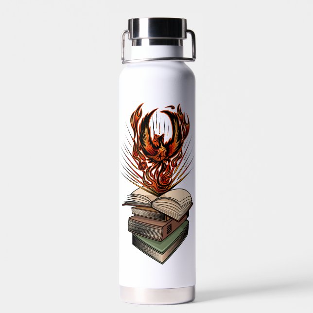 Botella De Agua De Los Libros (Atrás)