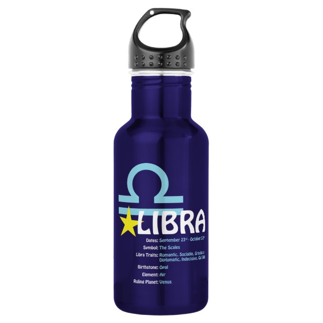 Botella de agua de los rasgos del libra (Anverso)