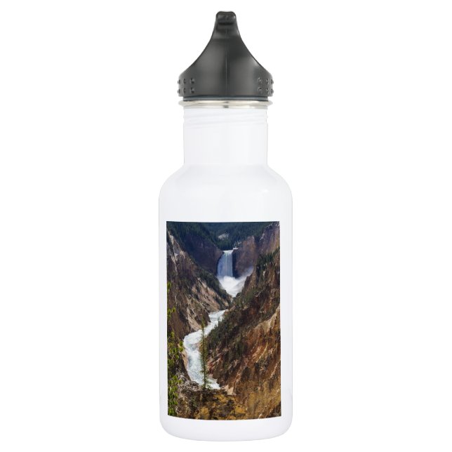 Botella de agua de Lower Falls Yellowstone (Derecha)