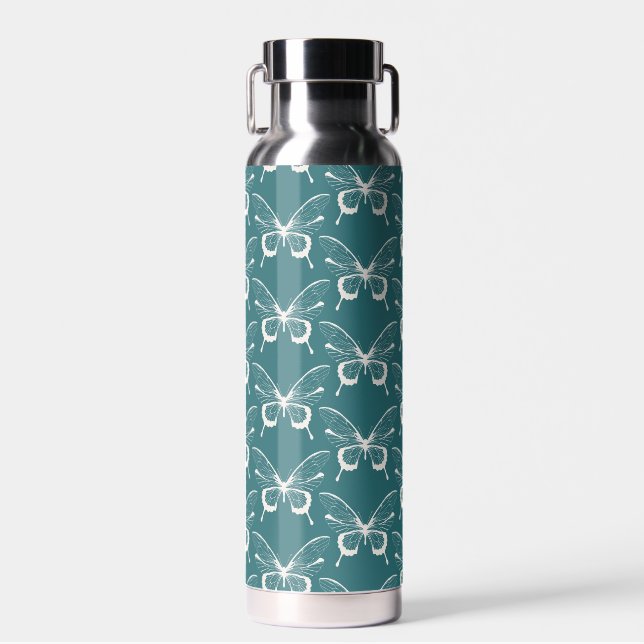Botella de agua de mariposa (Delantero)