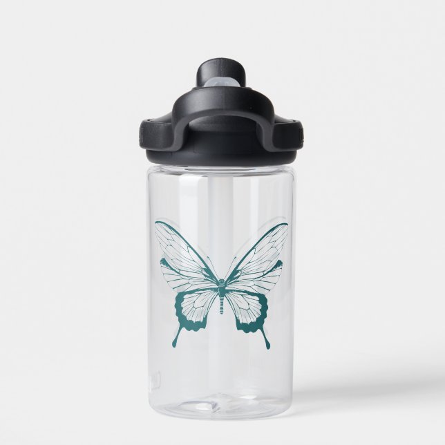 Botella de agua de mariposa (Parte trasera)