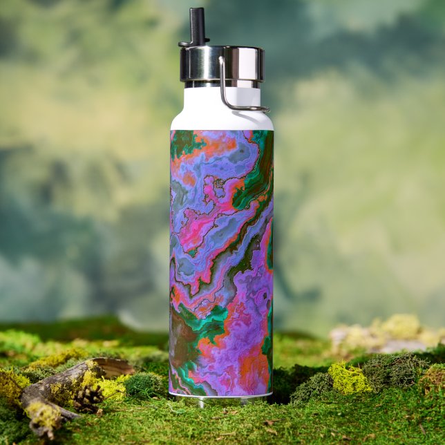 Botella de agua de Mármol agrio (Exterior)