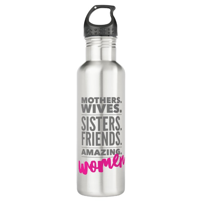 Botella de agua de mujeres asombrosas (Anverso)