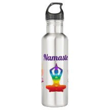 Botella de agua de Namaste