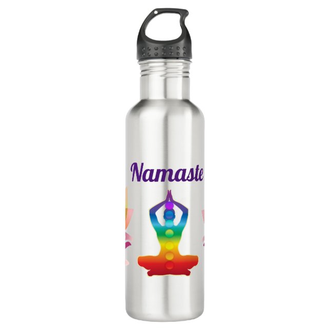 Botella de agua de Namaste (Anverso)