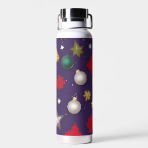 Botella de agua de navidades para mujeres de moda