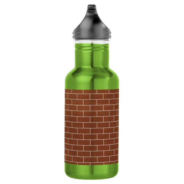 Botella de agua de pared de ladrillo (Derecha)