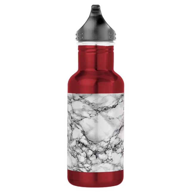 Botella de agua de piedra de mármol blanco (Derecha)