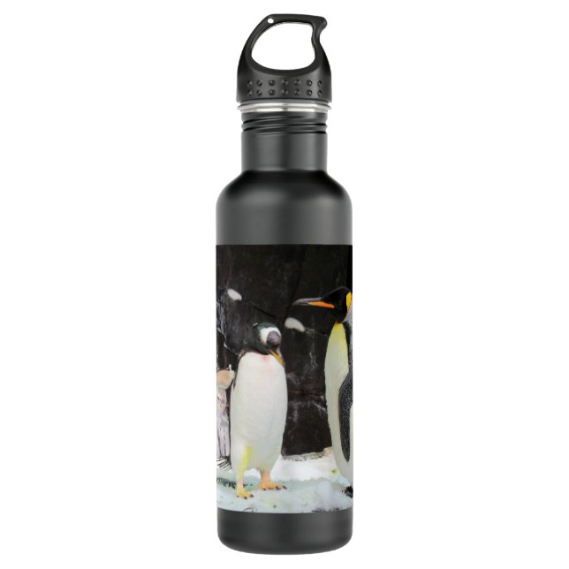 Botella de agua de Pingüino (Anverso)