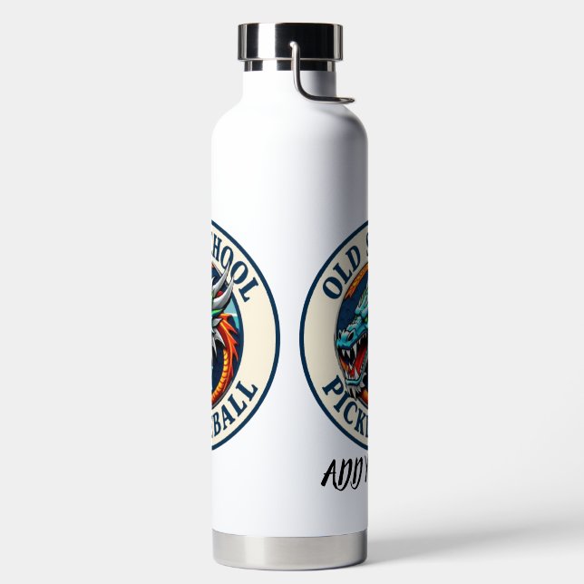 Botella de agua de plantilla Dragon X team Pickleb (Izquierda)
