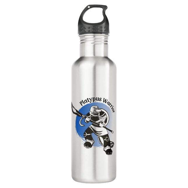 Botella de agua de Platypus Warrior (Anverso)