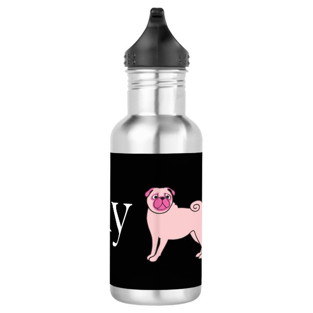Botella de agua de Pug (Derecha)