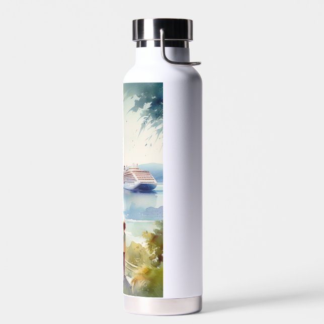 Botella de agua de Recuerdos de crucero familiar (Izquierdo)