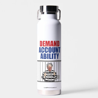 Botella de agua de rendición de cuentas.2026