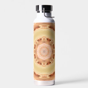 Botella de agua de roseta de melocotón