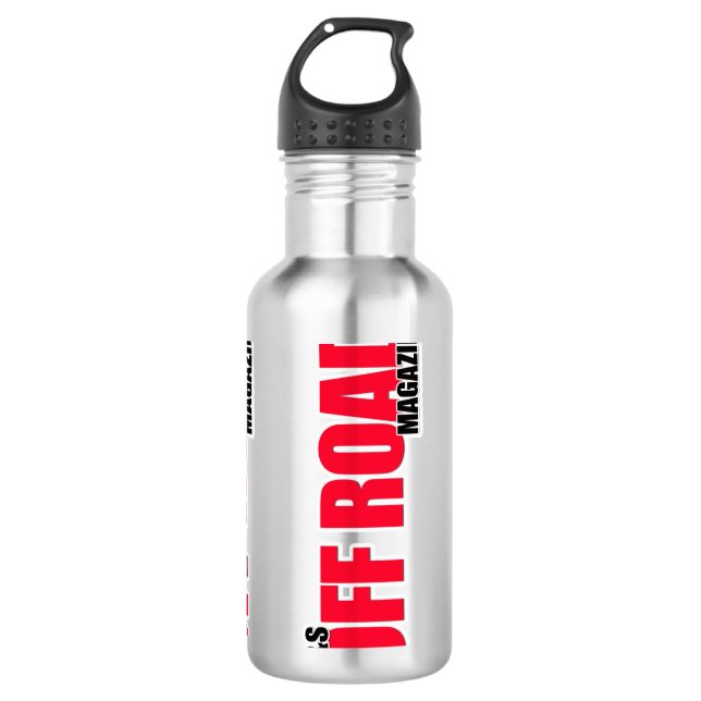 Botella de agua de S&S Off Road Magazine (Anverso)