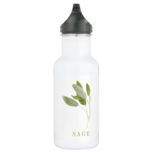 Botella de Agua de Salvia Fresca de 18oz