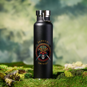 Botella de agua de Samurai Warrior