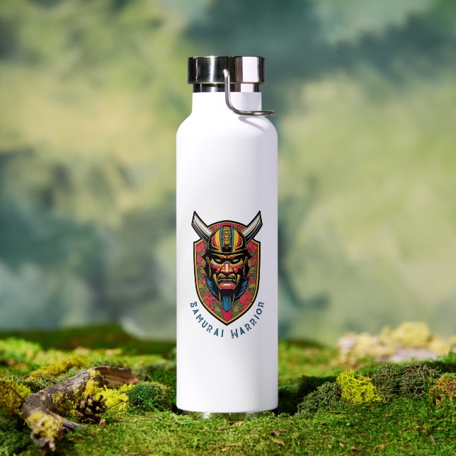 Botella de agua de Samurai Warrior (Exterior)