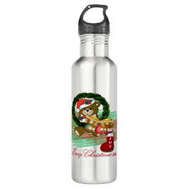 Botella de agua de Santa Joy Sock Navidades