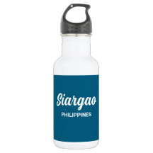 Botella de agua de Siargao Filipinas