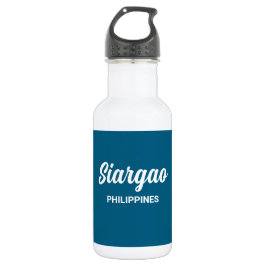 Botella de agua de Siargao Filipinas
