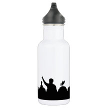 Botella de agua de silueta MST3K
