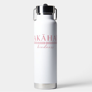 Botella de agua de suavidad rosada Akahai Kindness