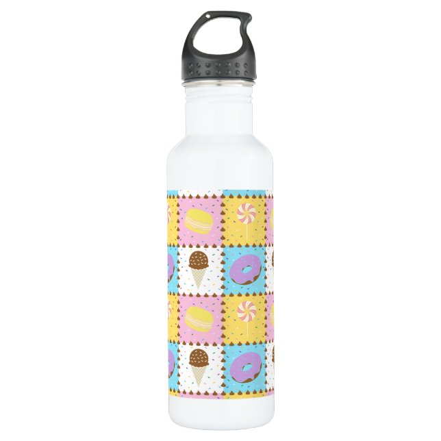 Botella de agua de Sweet Cravings (Anverso)