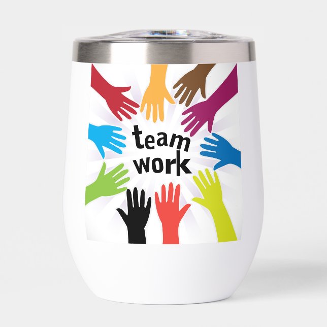 Botella de agua de TeamWork (Frente)