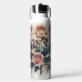 Botella de agua de Thor Floral de Sueño Náutico