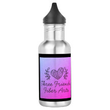 Botella de agua de ThreeFriendsFiberArts
