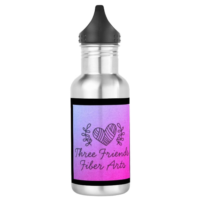 Botella de agua de ThreeFriendsFiberArts (Izquierda)