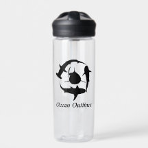 Botella de agua de tiburón