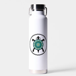 Botella de agua de tortuga nativa