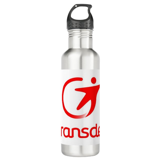 Botella de agua de Transdev (Anverso)